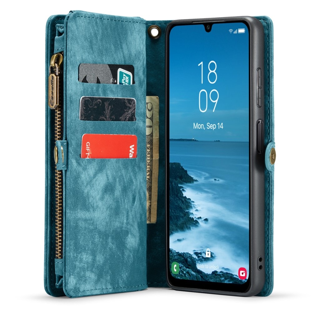 Samsung Galaxy A25 Multi-slot Wallet Case Blue