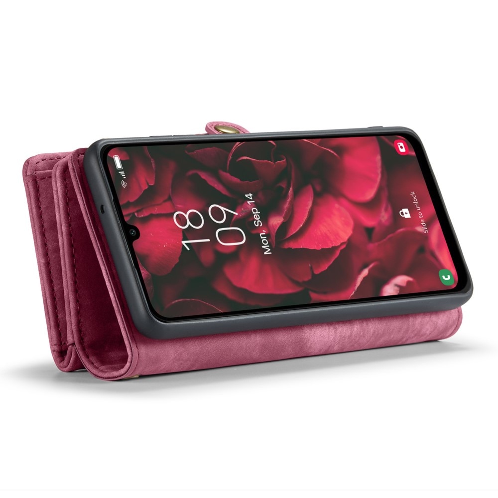 Samsung Galaxy A25 Multi-slot Wallet Case Red
