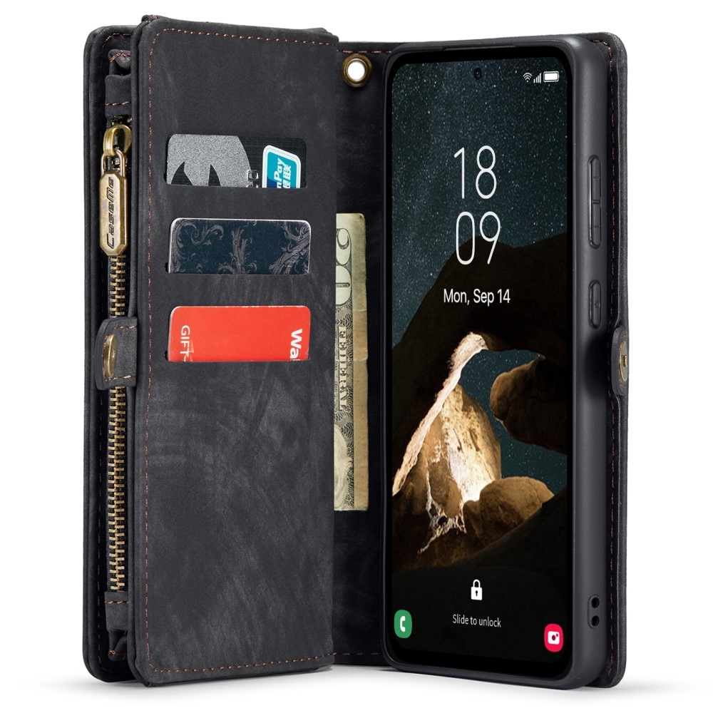 Samsung Galaxy A55 Multi-slot Wallet Case Grey