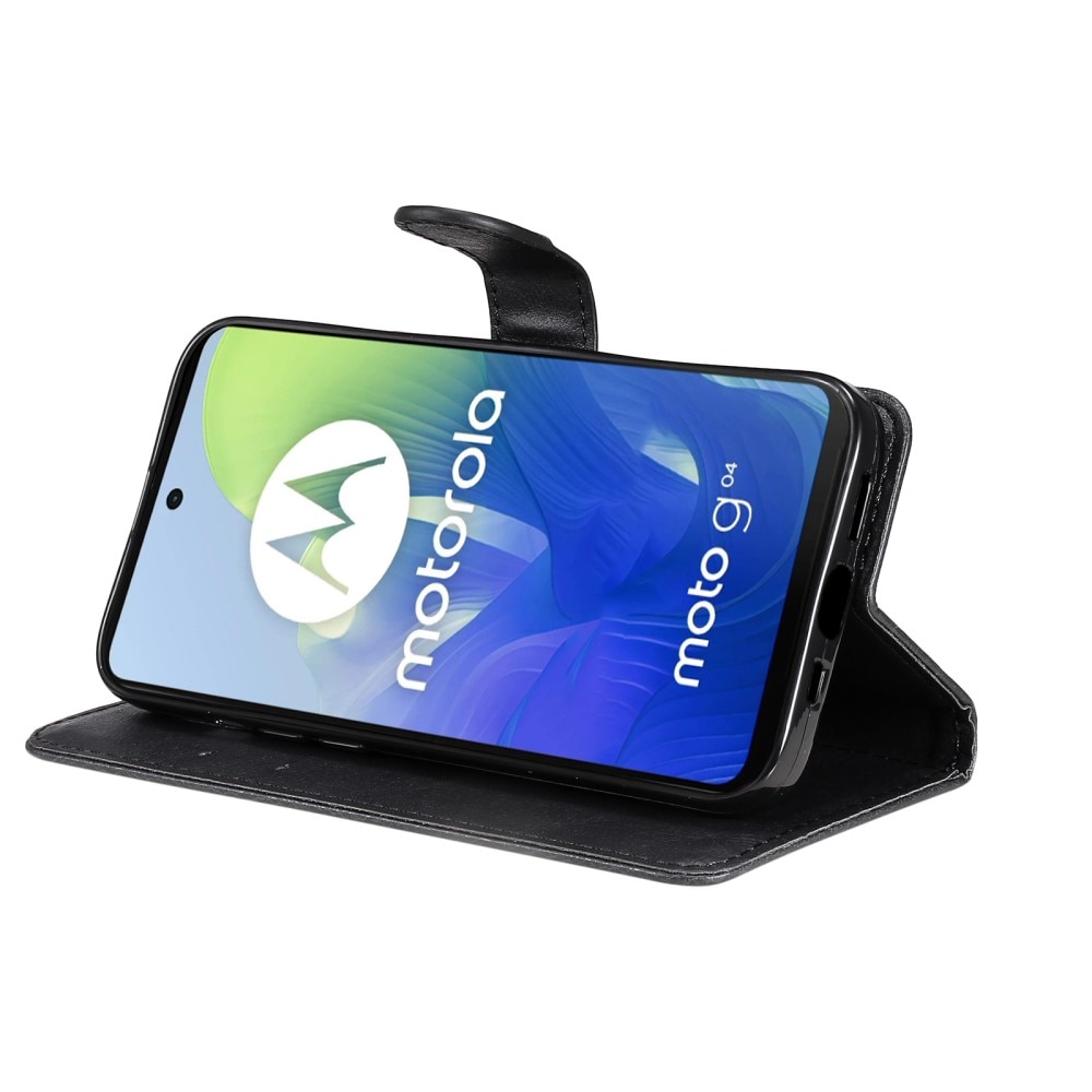 Motorola Moto G24 Wallet Case Black