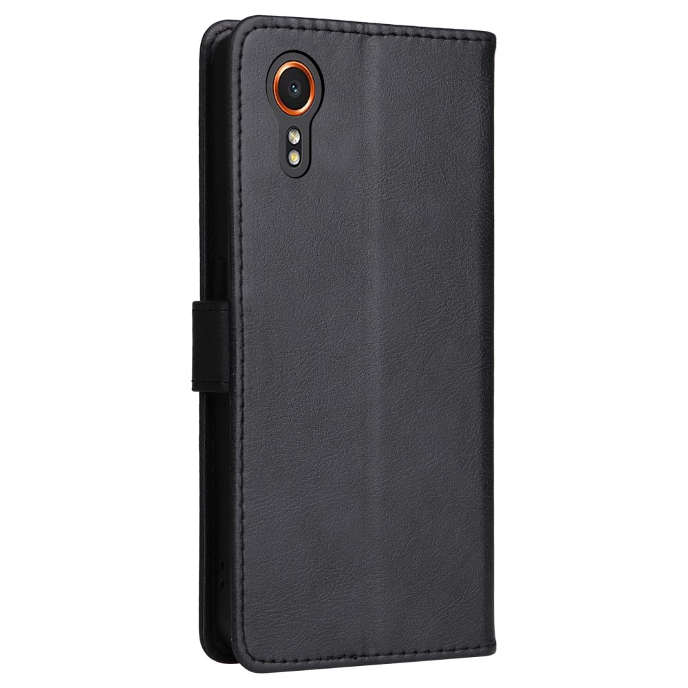Samsung Galaxy Xcover 7 Wallet Case Black