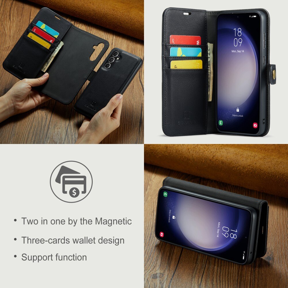 Samsung Galaxy A55 Magnet Wallet Black