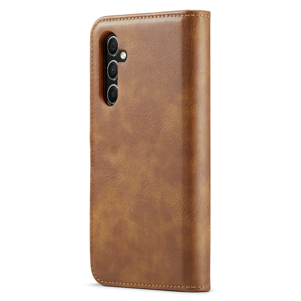 Samsung Galaxy A55 Magnet Wallet Cognac