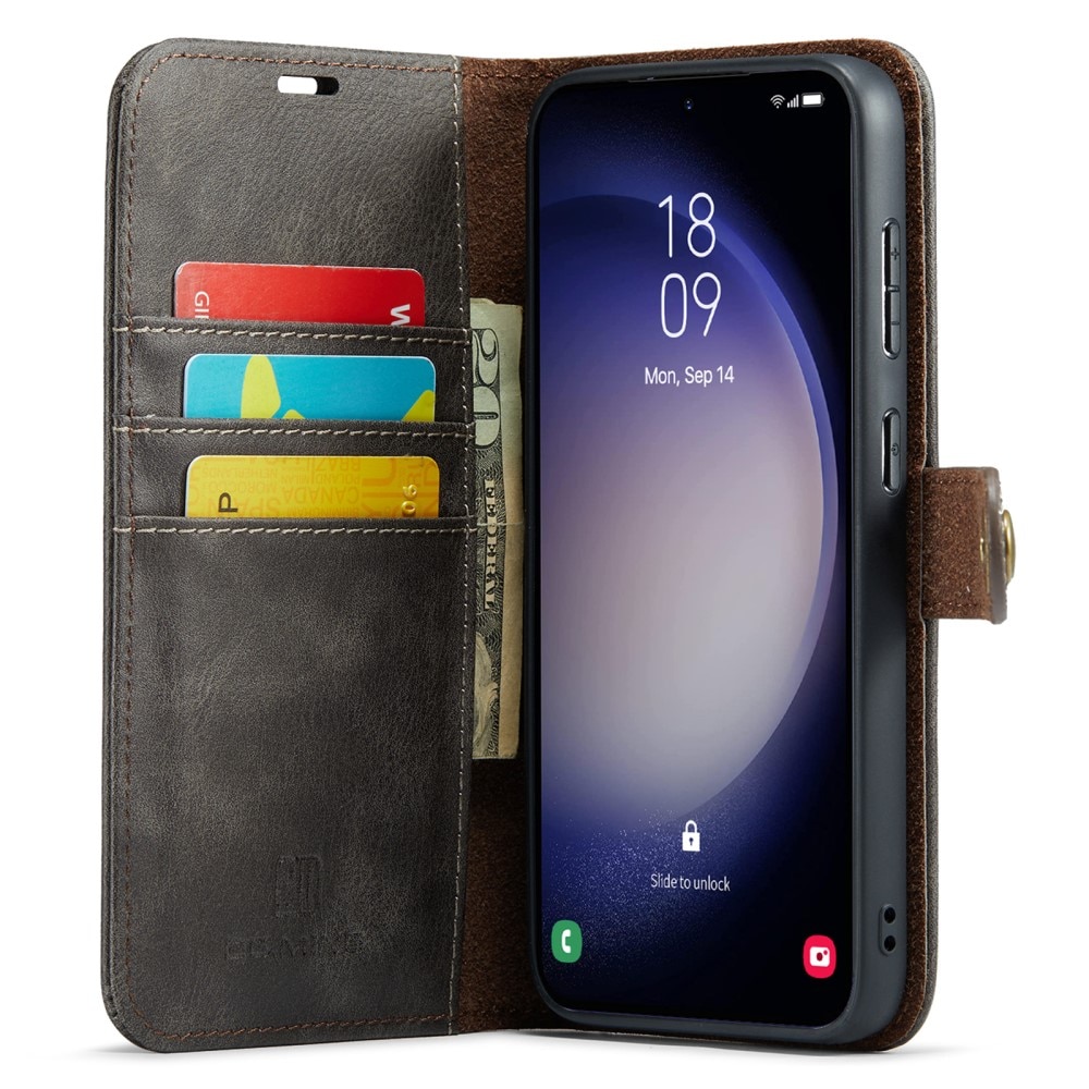 Samsung Galaxy A55 Magnet Wallet Brown