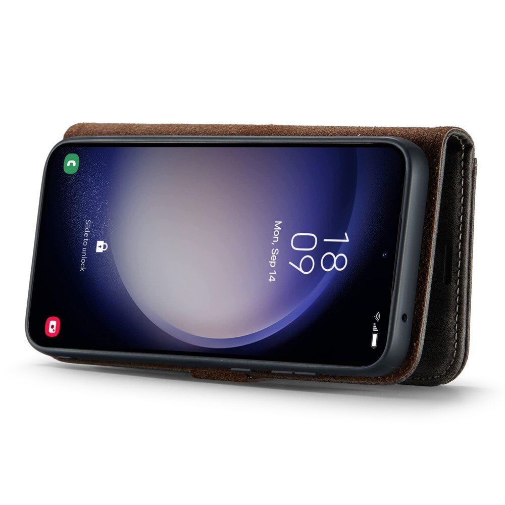 Samsung Galaxy A35 Magnet Wallet Brown