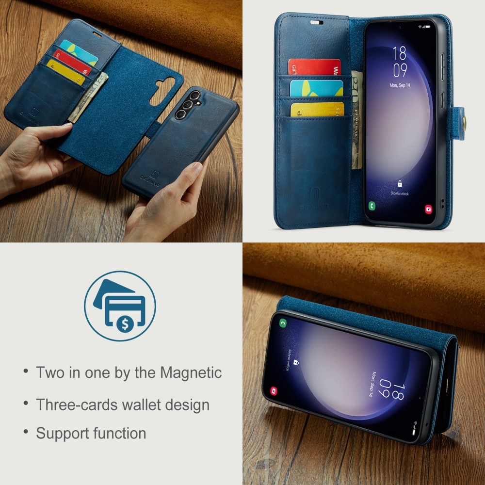 Samsung Galaxy A35 Magnet Wallet Blue