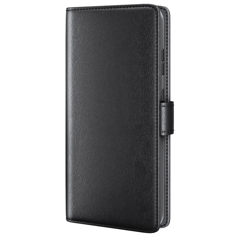Sony Xperia 1 VI Genuine Leather Wallet Case Black