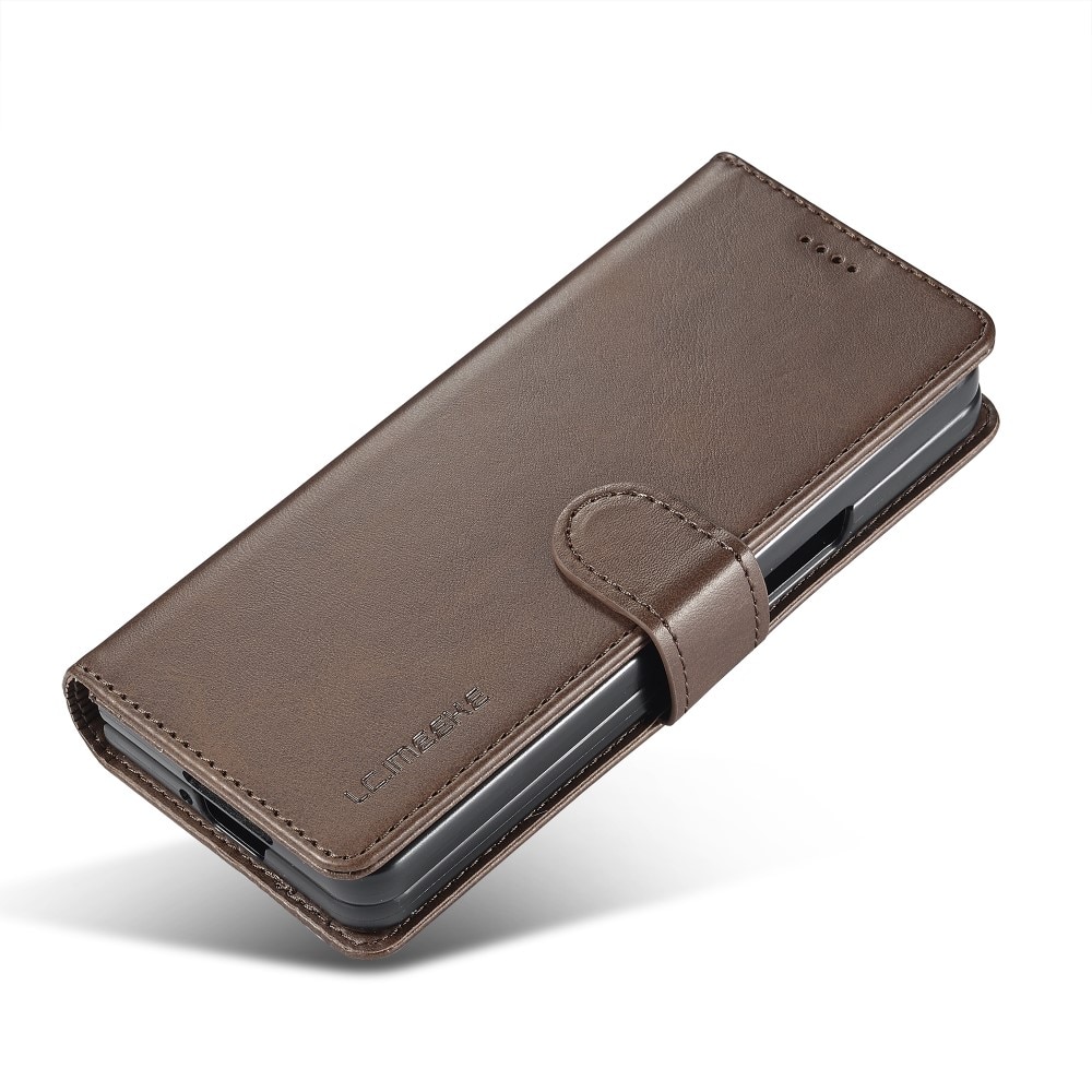 Samsung Galaxy Z Fold 6 Wallet Case Brown