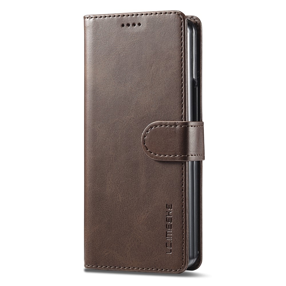 Samsung Galaxy Z Fold 6 Wallet Case Brown