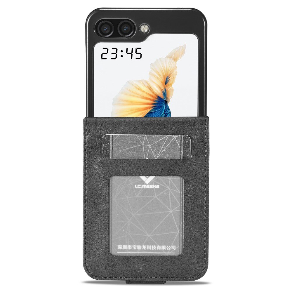 Samsung Galaxy Z Flip 6 Wallet Case Black