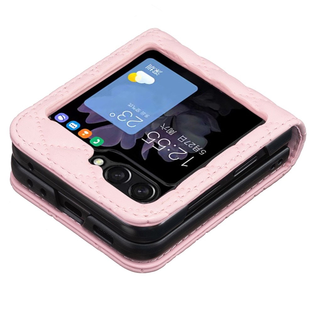 Samsung Galaxy Z Flip 6 Quilted Cover Pink