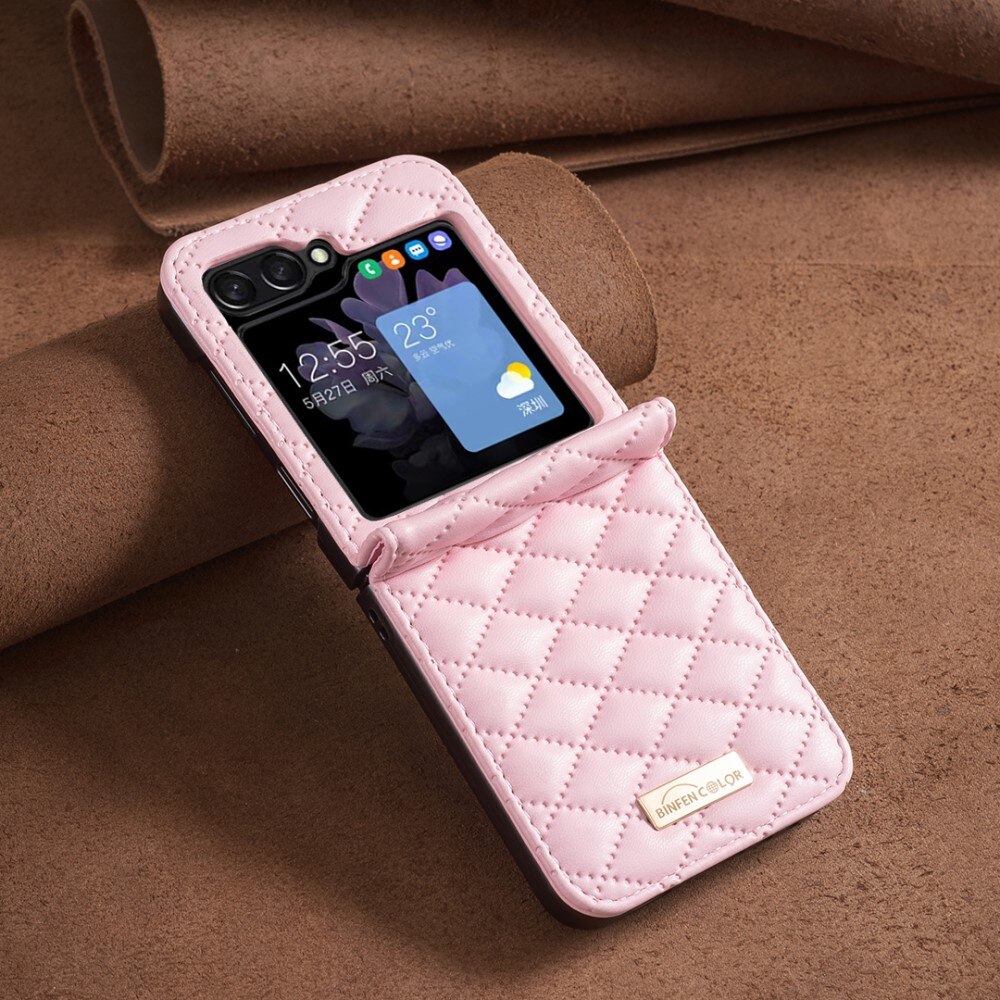 Samsung Galaxy Z Flip 6 Quilted Cover Pink