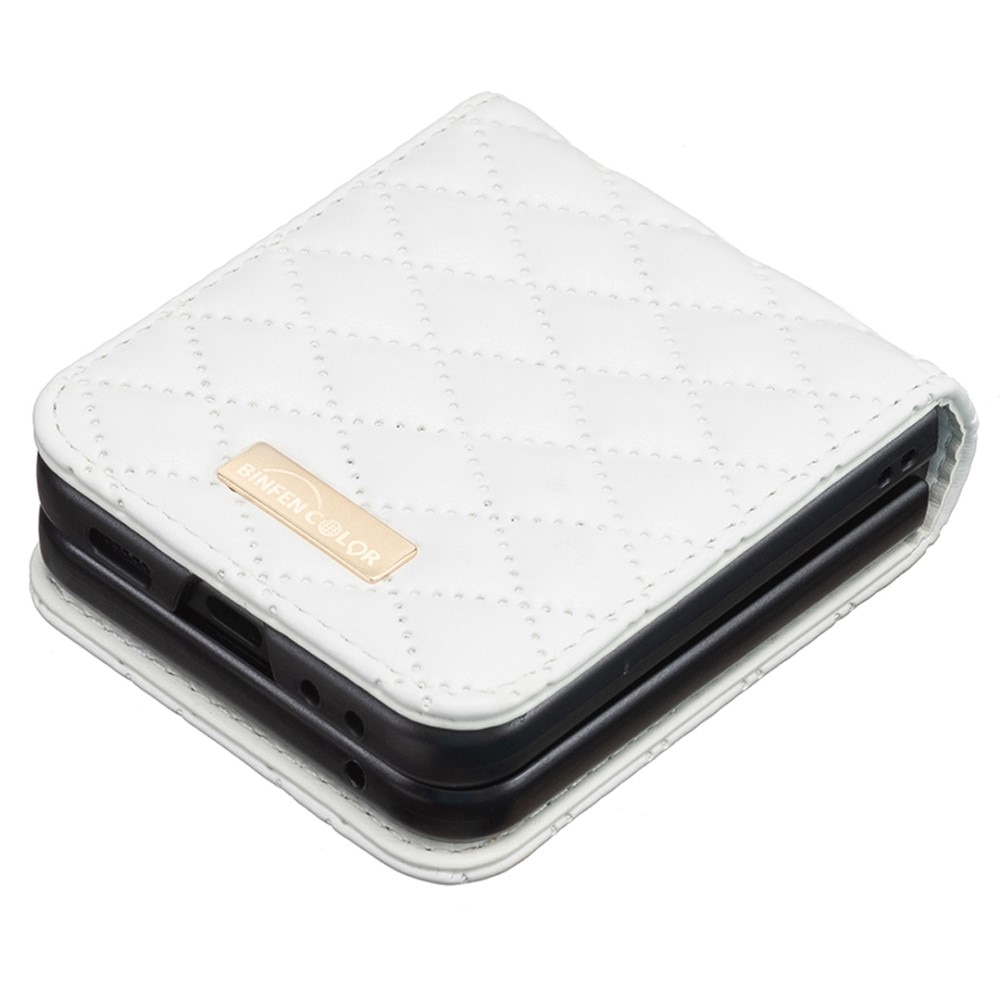 Samsung Galaxy Z Flip 6 Quilted Cover White