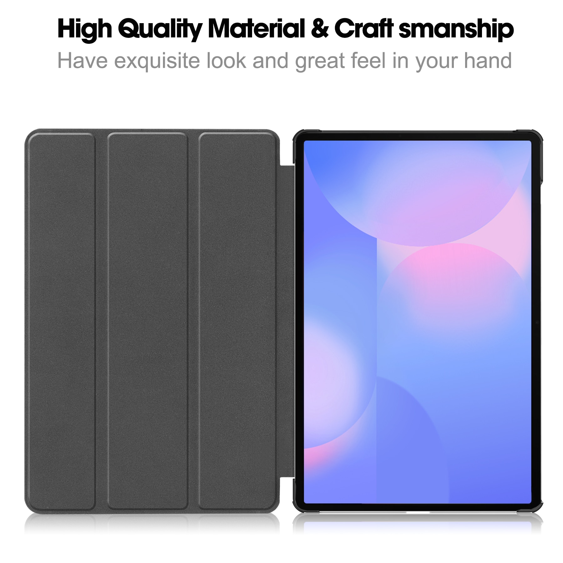 Samsung Galaxy Tab S10 FE Plus Tri-Fold Cover Black