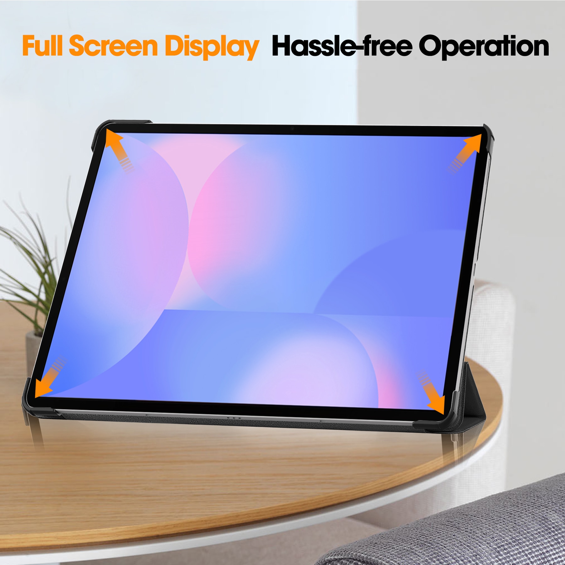 Samsung Galaxy Tab S10 FE Plus Tri-Fold Cover Black