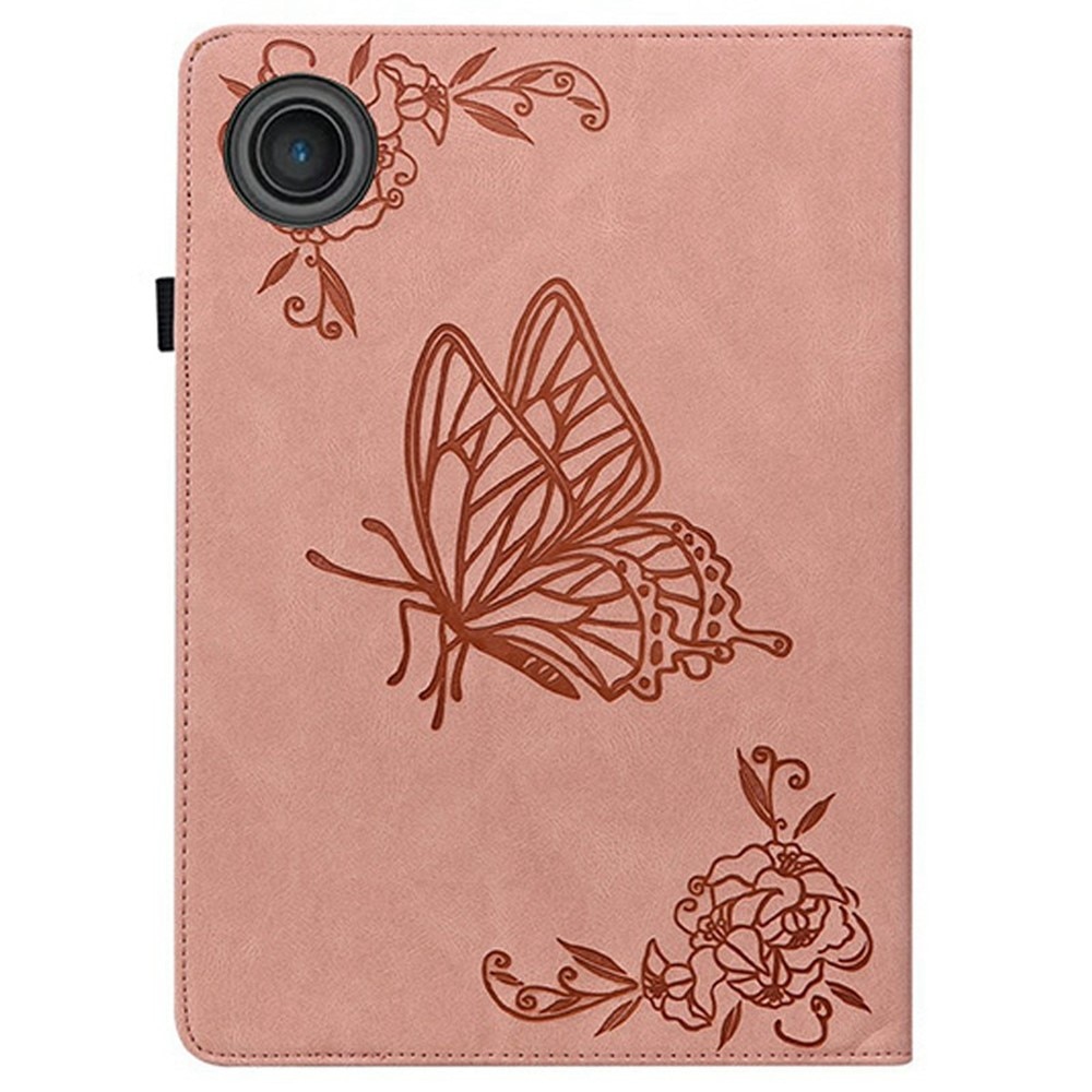  Lenovo Tab Leather Cover Butterflies Pink