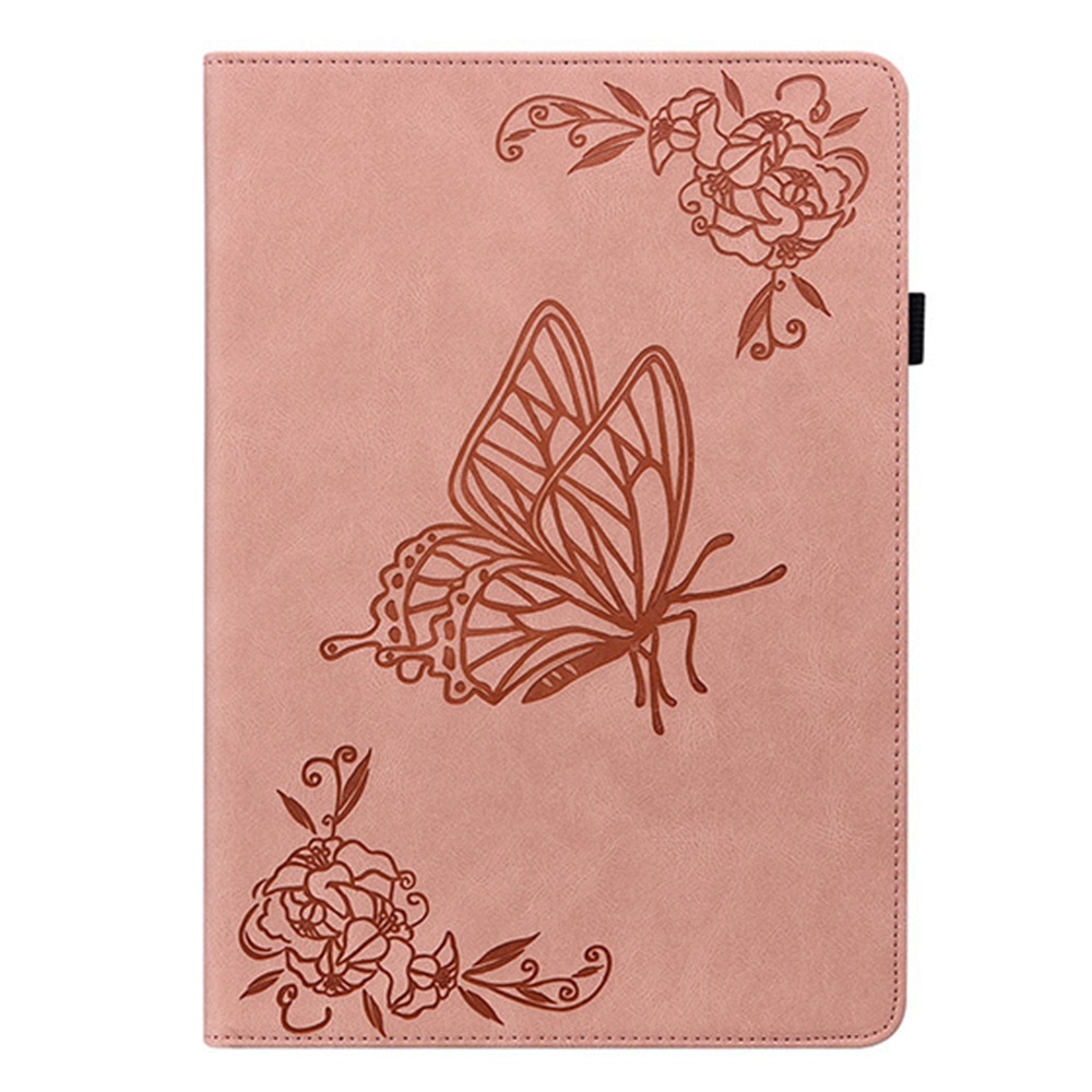 Xiaomi Redmi Pad 2 Leather Cover Butterflies Pink