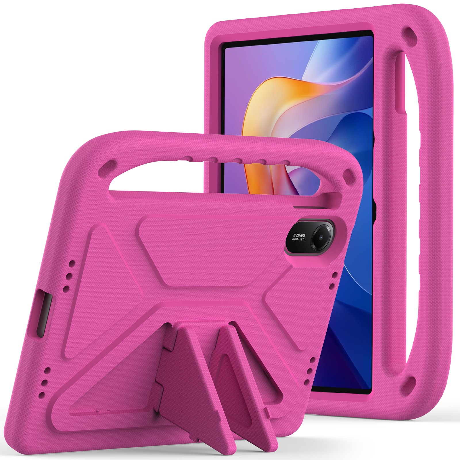 Case Kids with Handle Xiaomi Redmi Pad 2 Pink