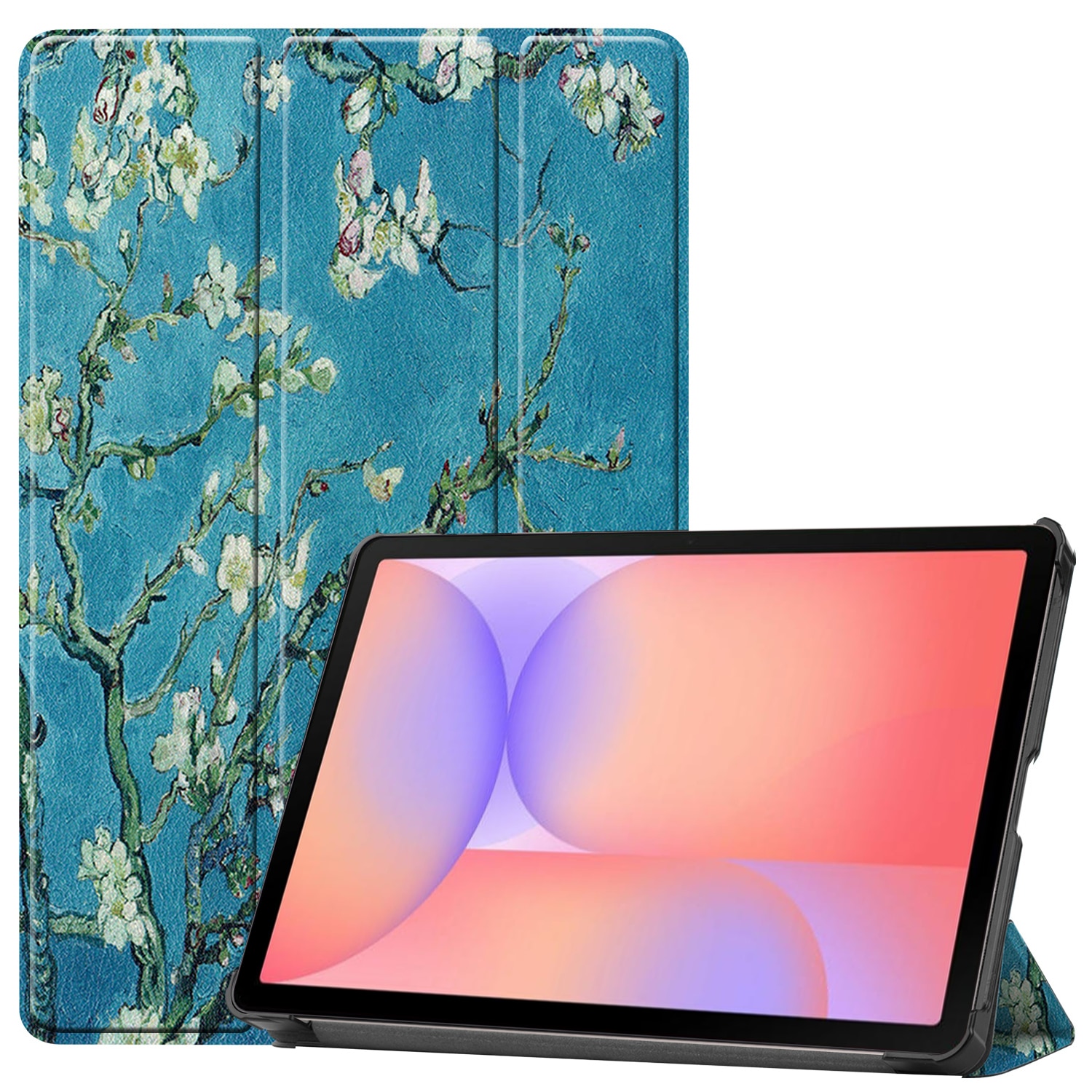 Samsung Galaxy S10 Lite Tri-Fold Cover Cherry blossoms