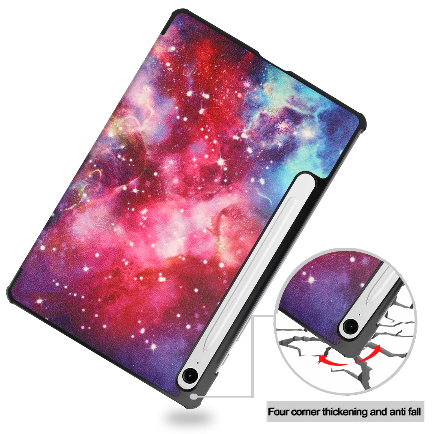 Samsung Galaxy Tab S10 Lite Tri-Fold Cover Space