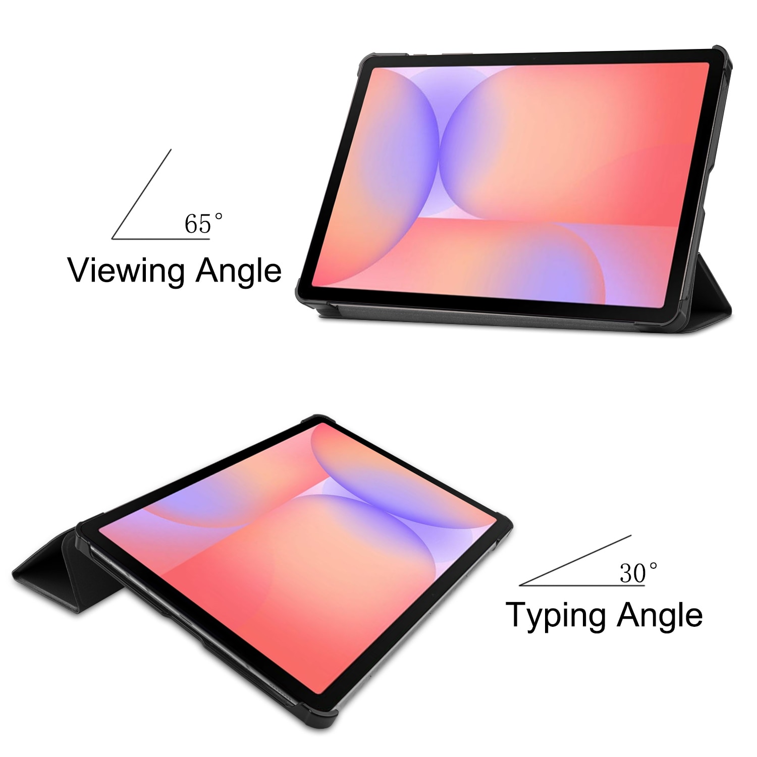 Samsung Galaxy Tab S10 Lite Tri-Fold Cover Black