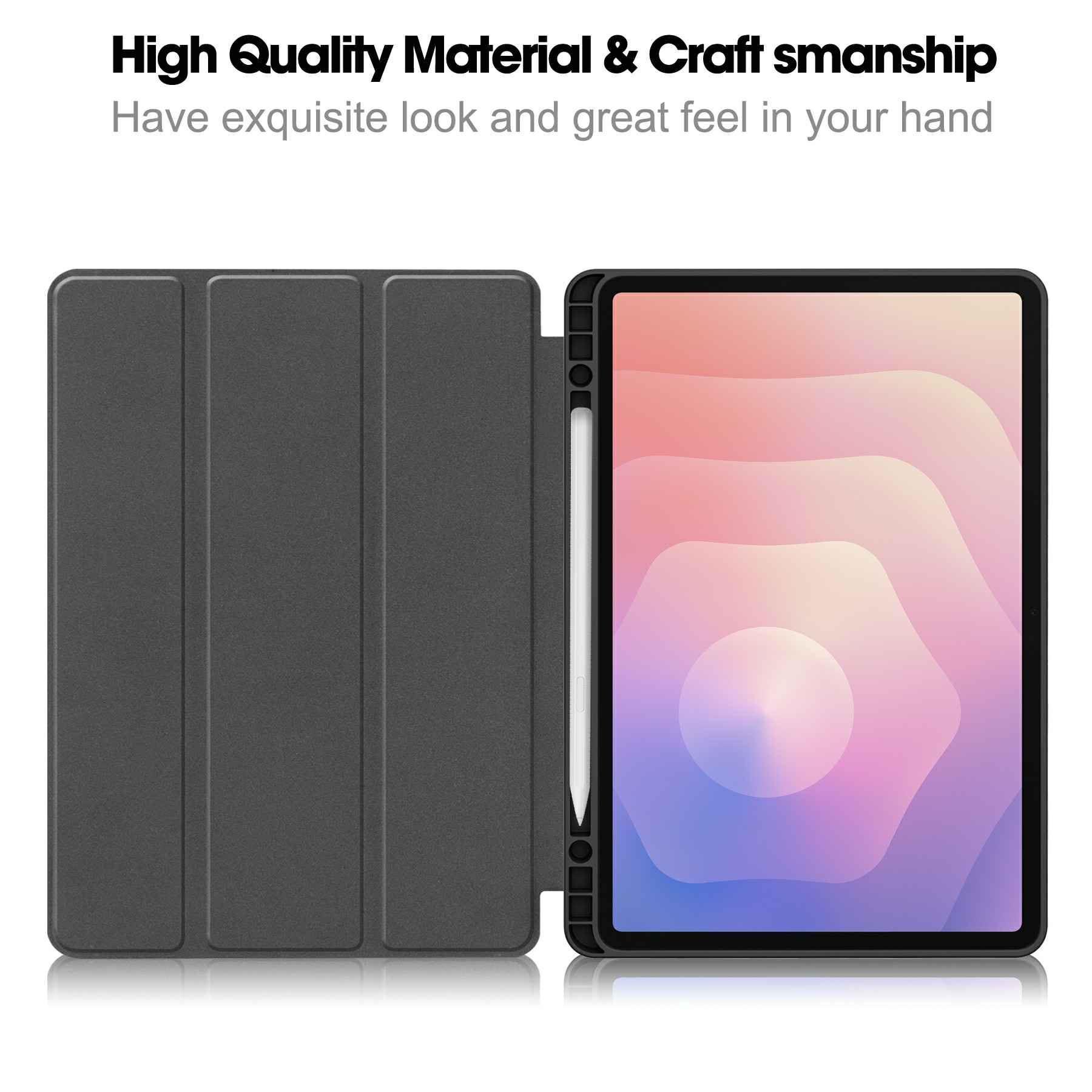 Samsung Galaxy Tab S11 Tri-Fold Cover w. Pen-holder Black