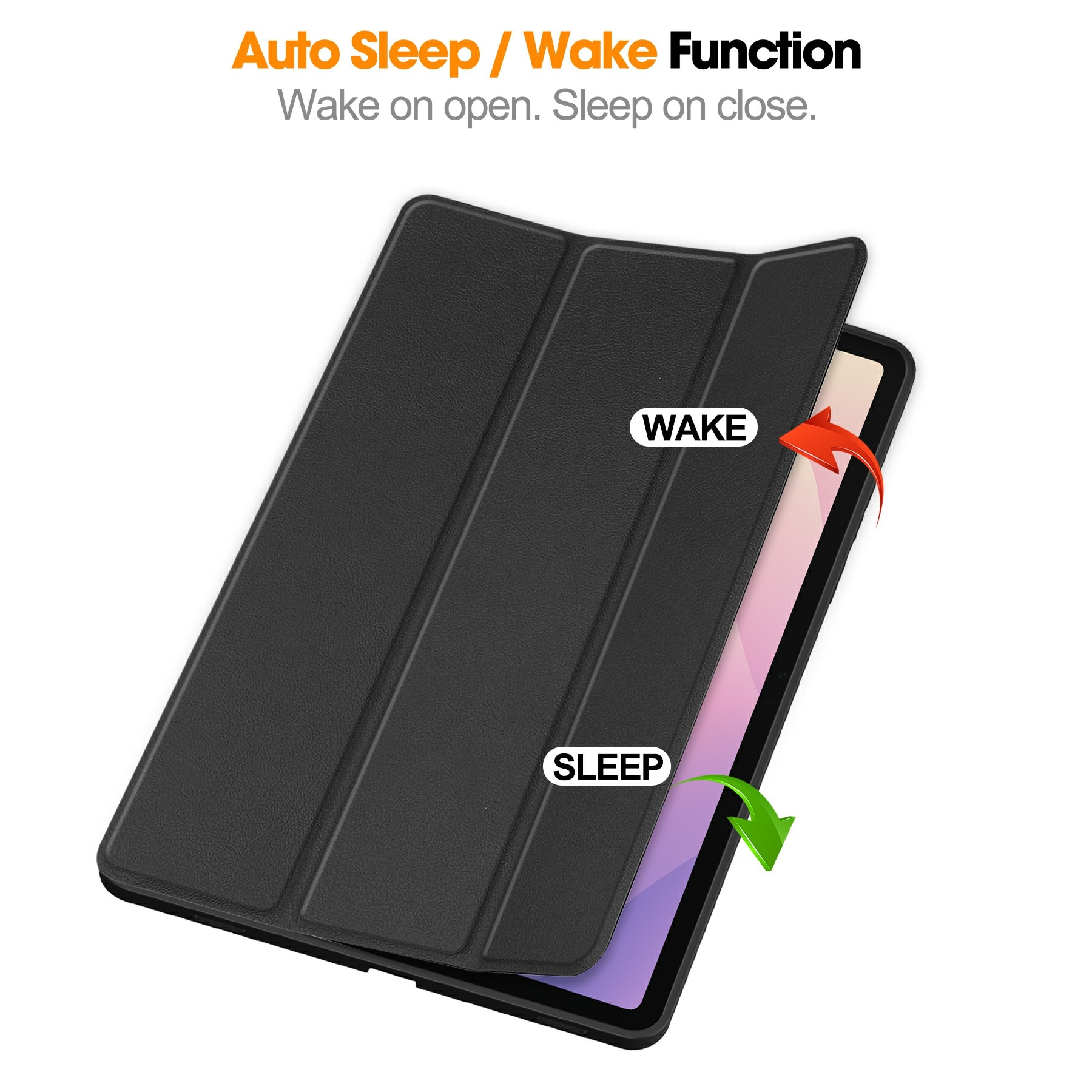 Samsung Galaxy Tab S11 Tri-Fold Cover w. Pen-holder Black