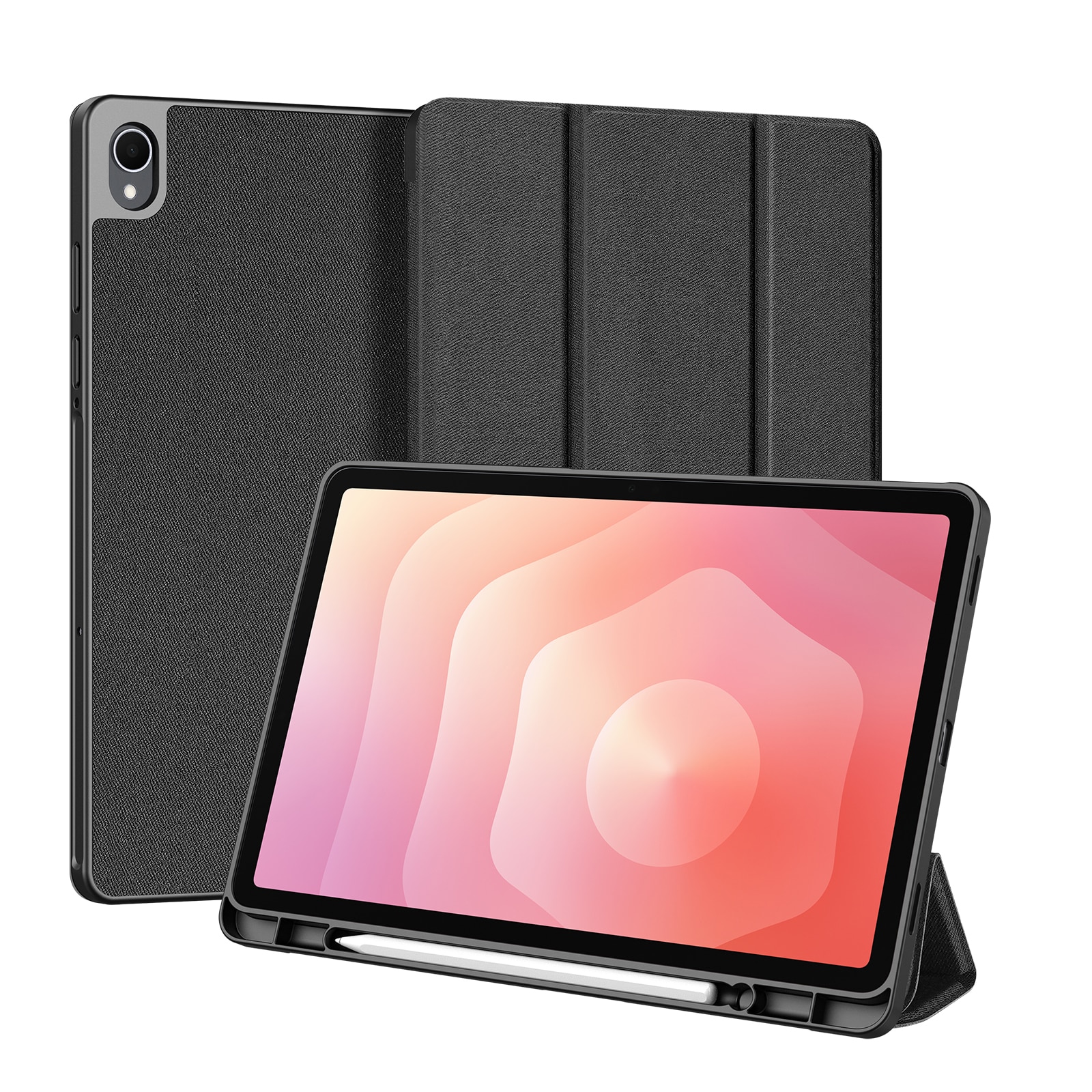 Samsung Galaxy Tab S11 Domo Tri-Fold Case Black