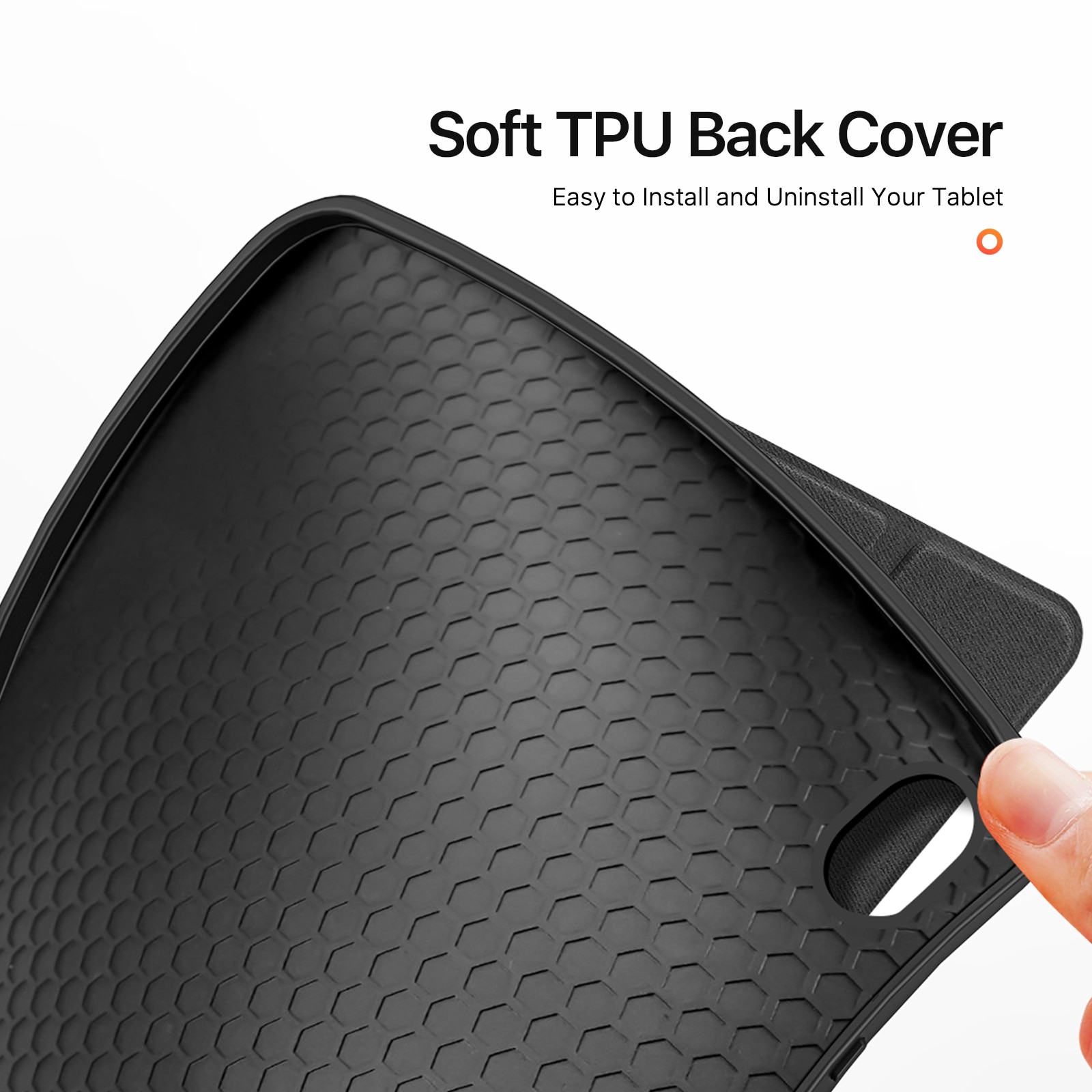 Samsung Galaxy Tab S11 Domo Tri-Fold Case Black