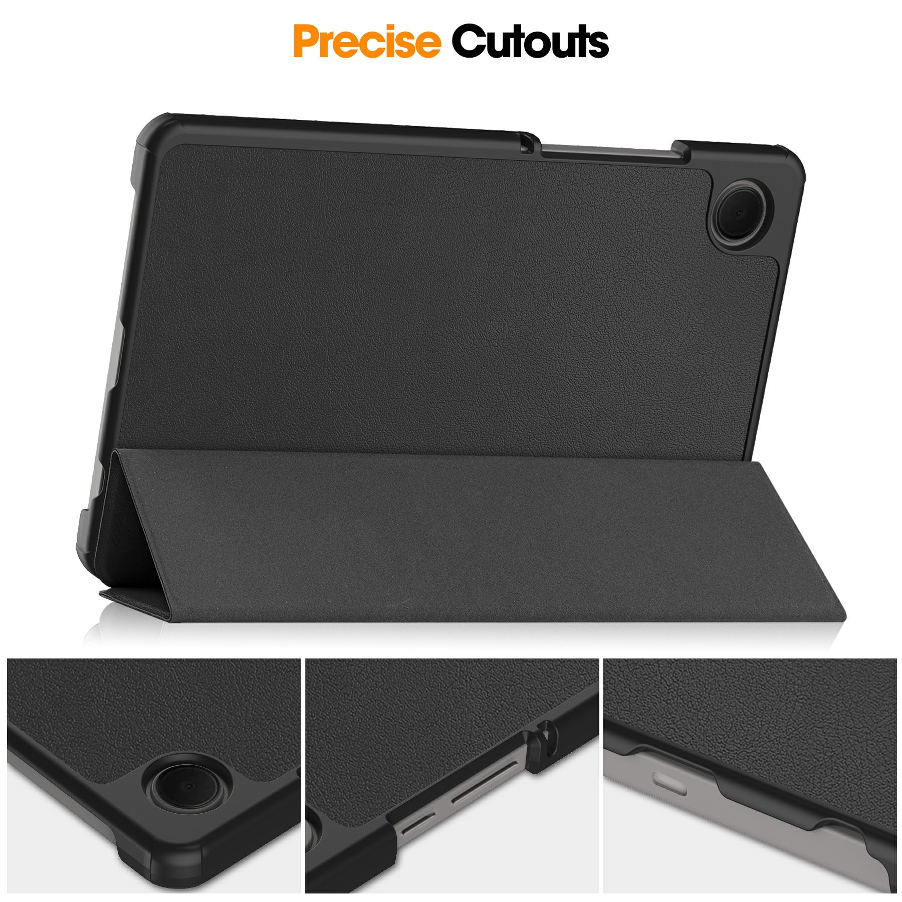 Samsung Galaxy Tab A11 Tri-Fold Cover Black