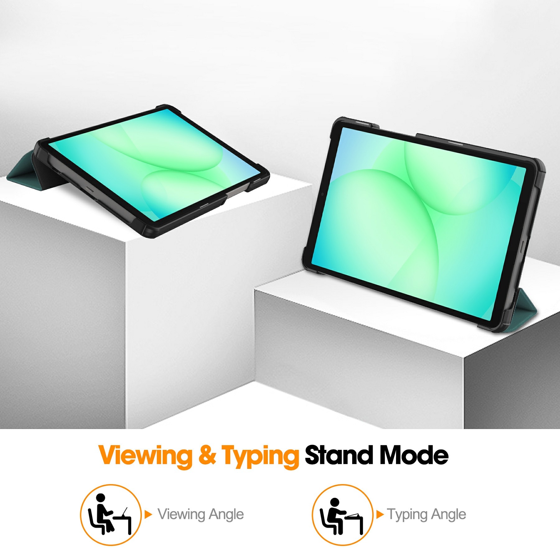 Samsung Galaxy Tab A11 Tri-Fold Cover Green
