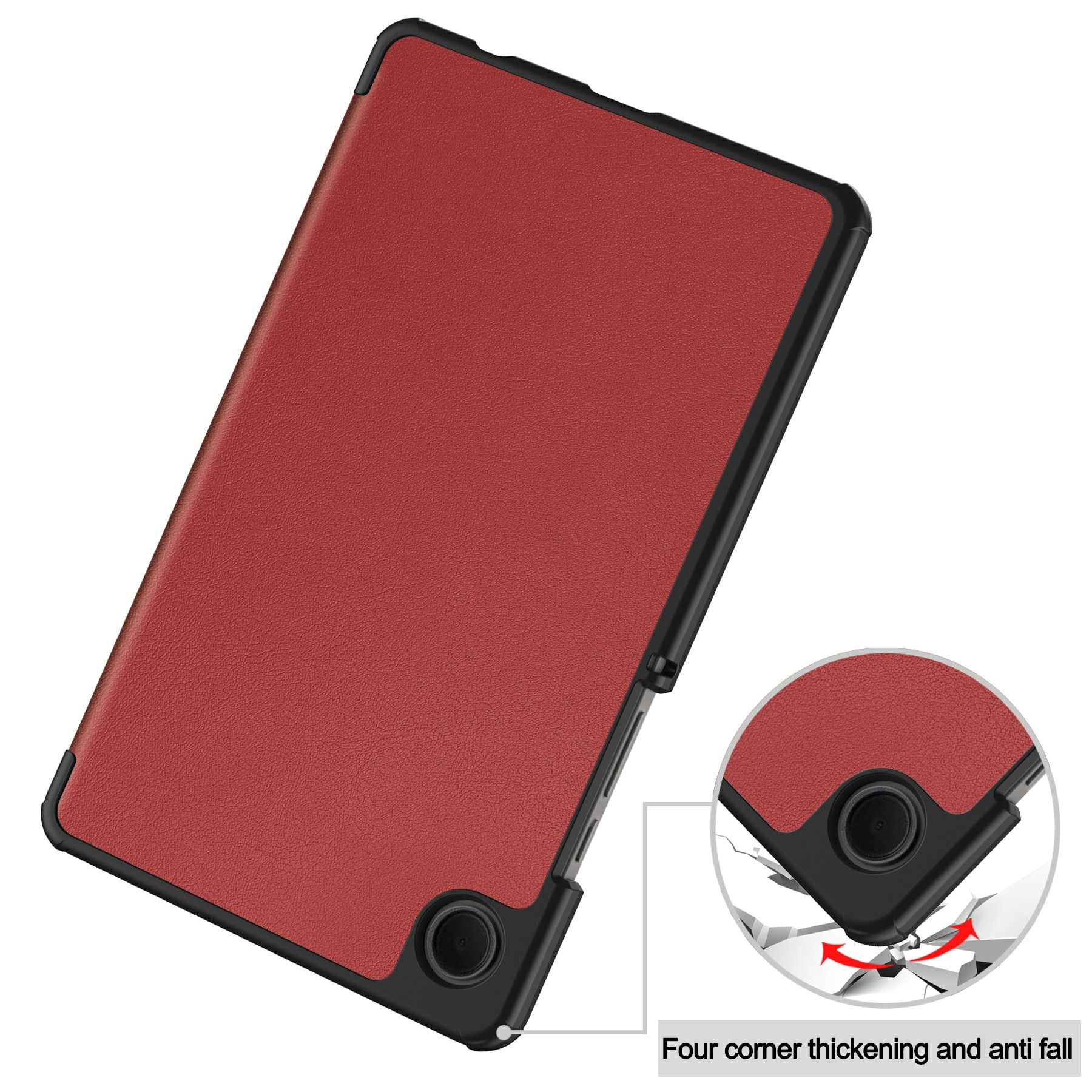 Samsung Galaxy Tab A11 Tri-Fold Cover Red