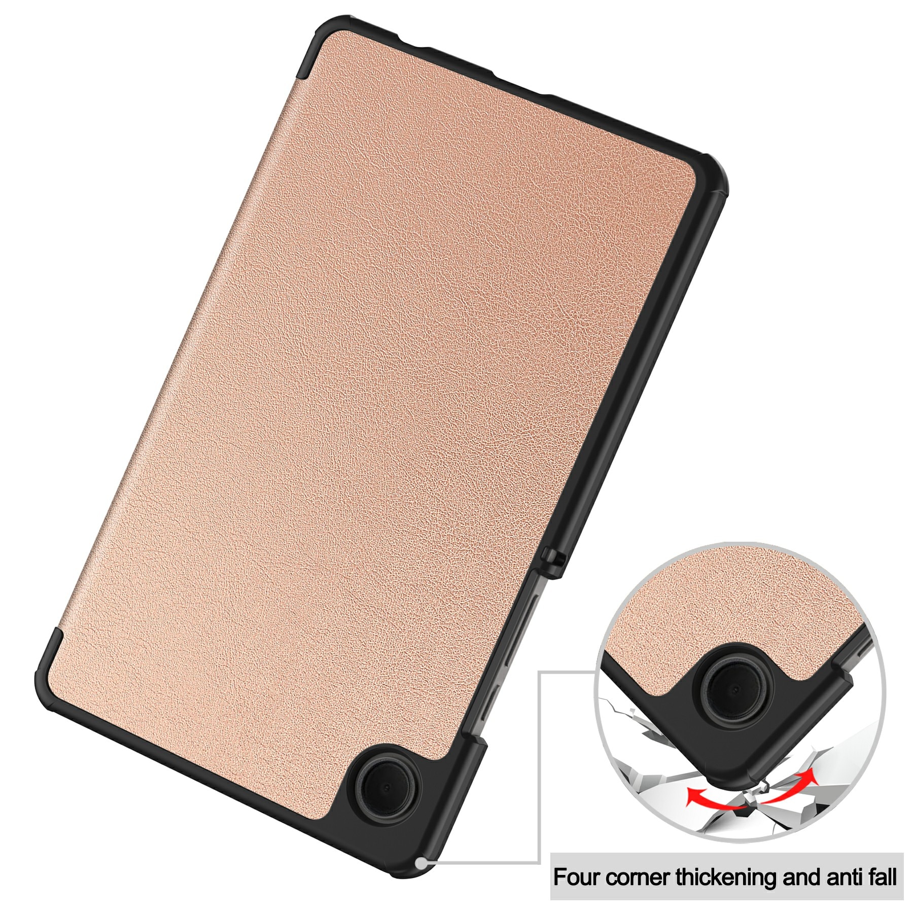 Samsung Galaxy Tab A11 Tri-Fold Cover Rose Gold