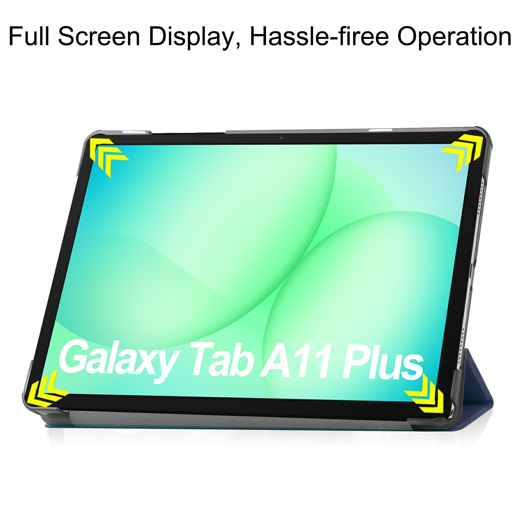Samsung Galaxy Tab A11 Plus Tri-Fold Cover Blue