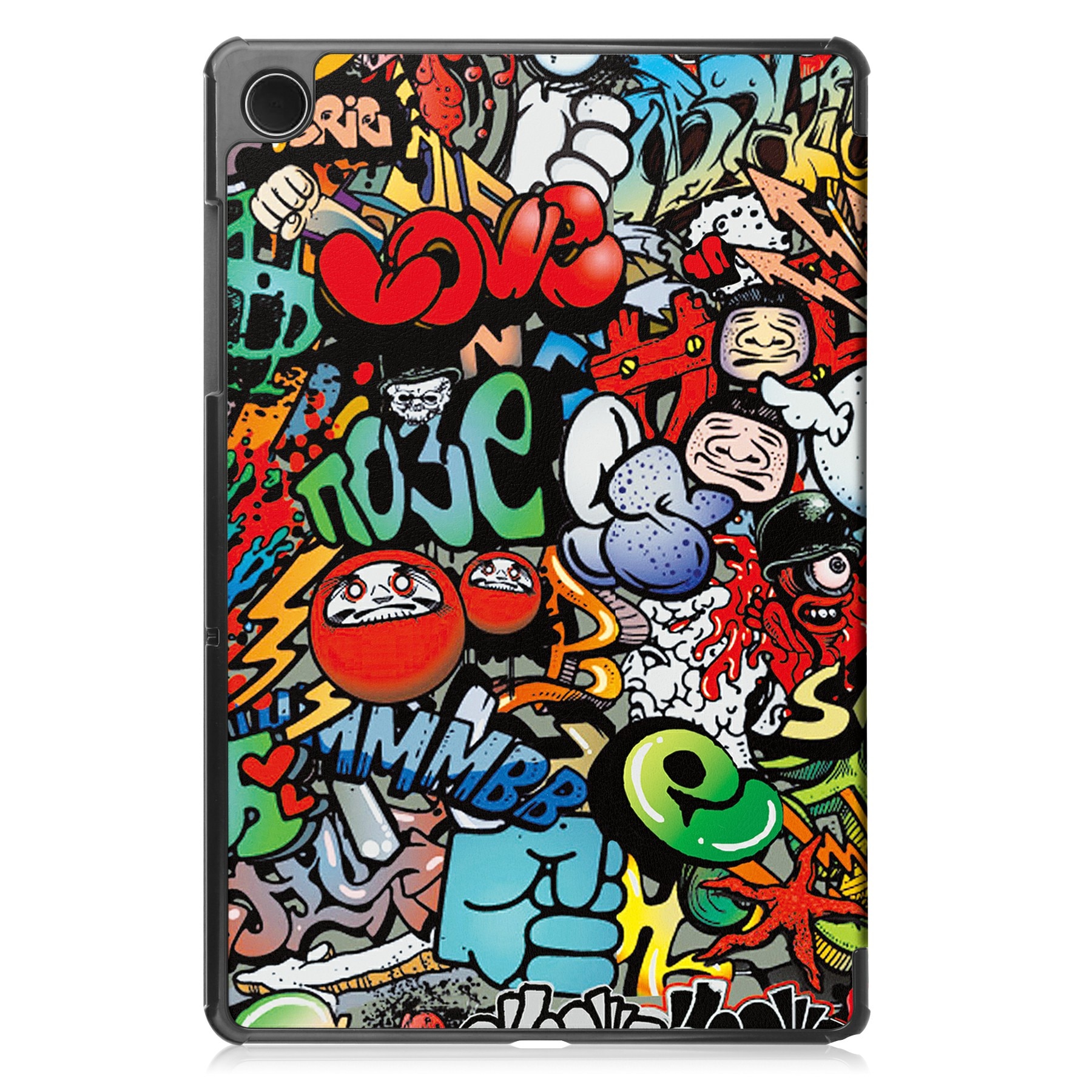 Samsung Galaxy Tab A11 Plus Tri-Fold Cover Graffiti