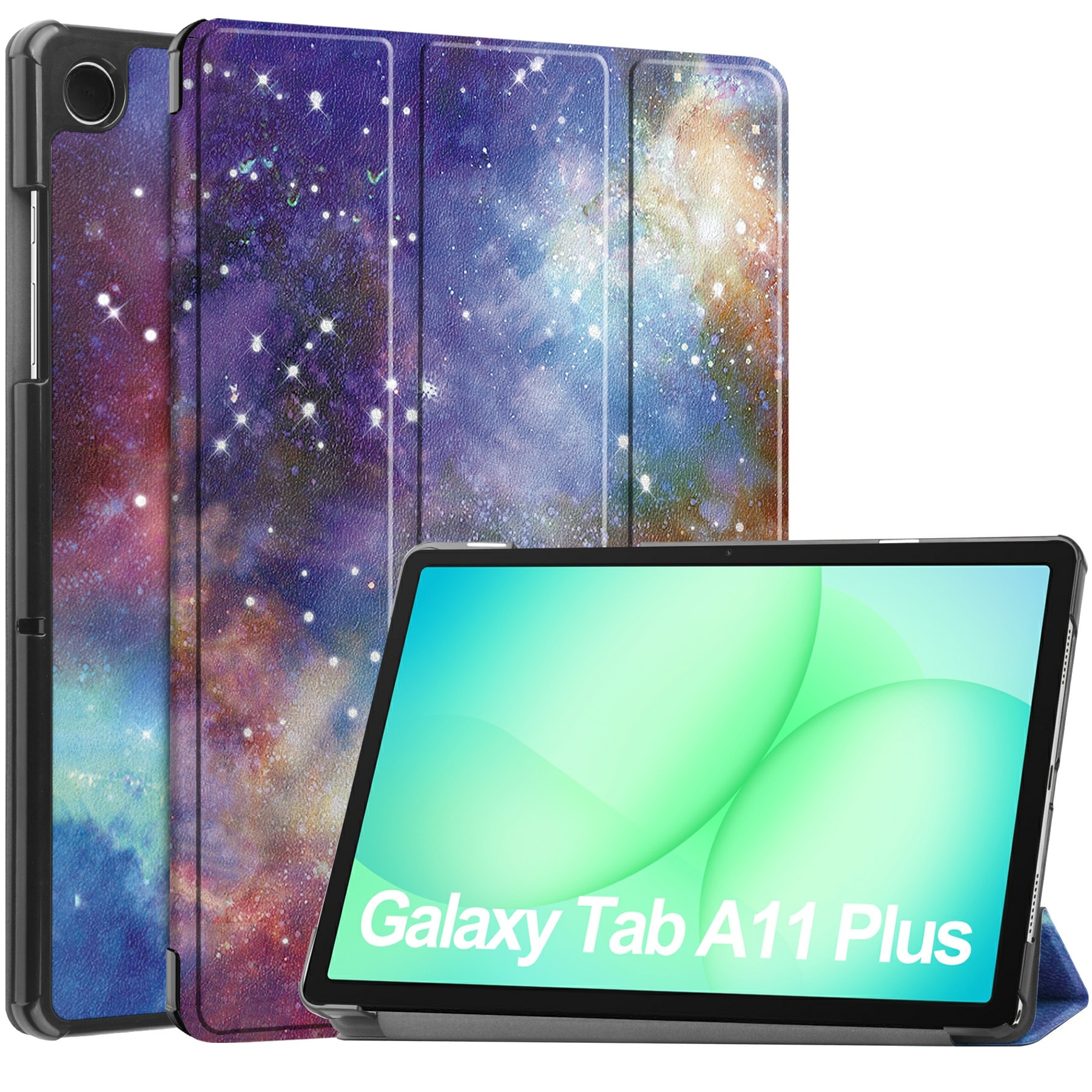 Samsung Galaxy Tab A11 Plus Tri-Fold Cover Space