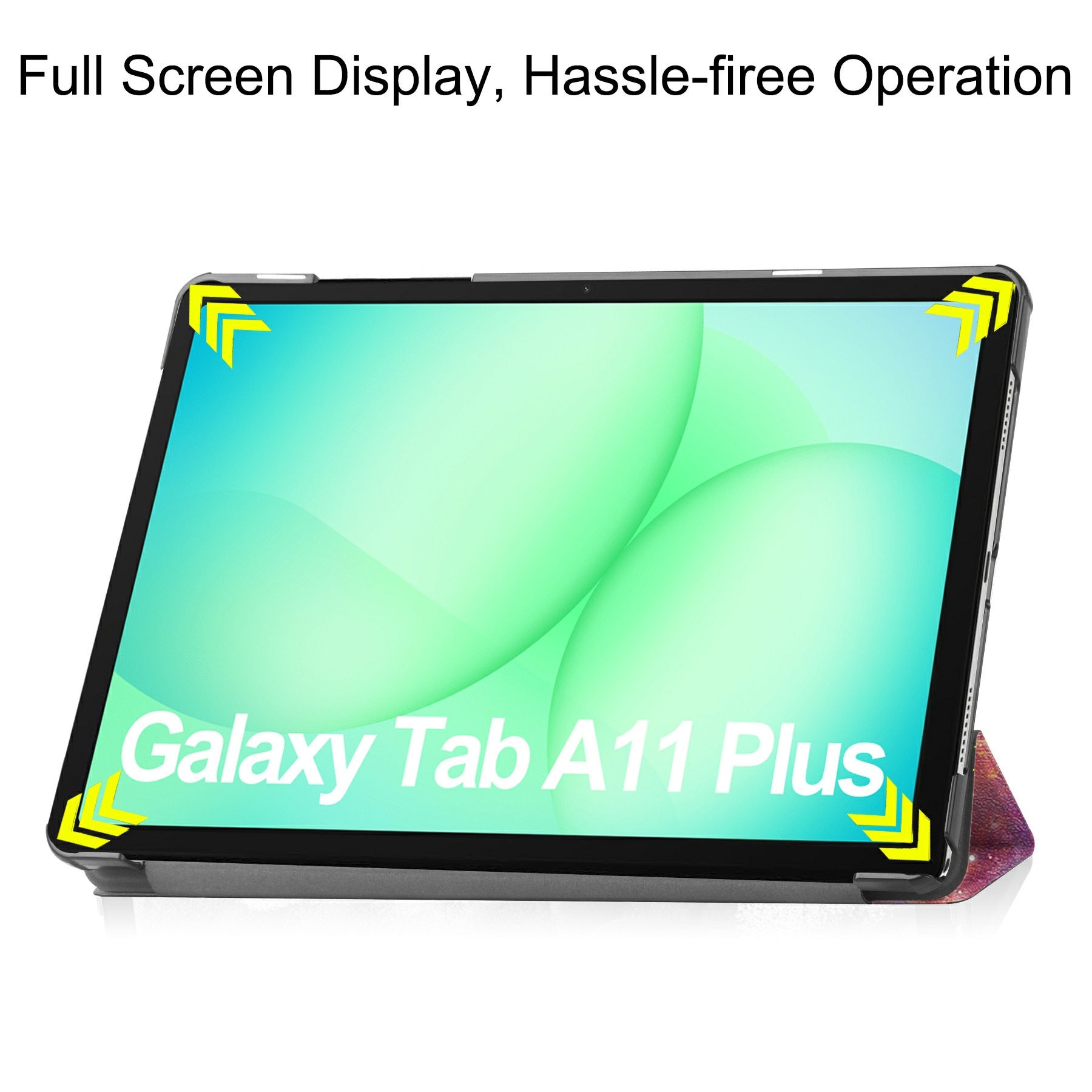 Samsung Galaxy Tab A11 Plus Tri-Fold Cover Space