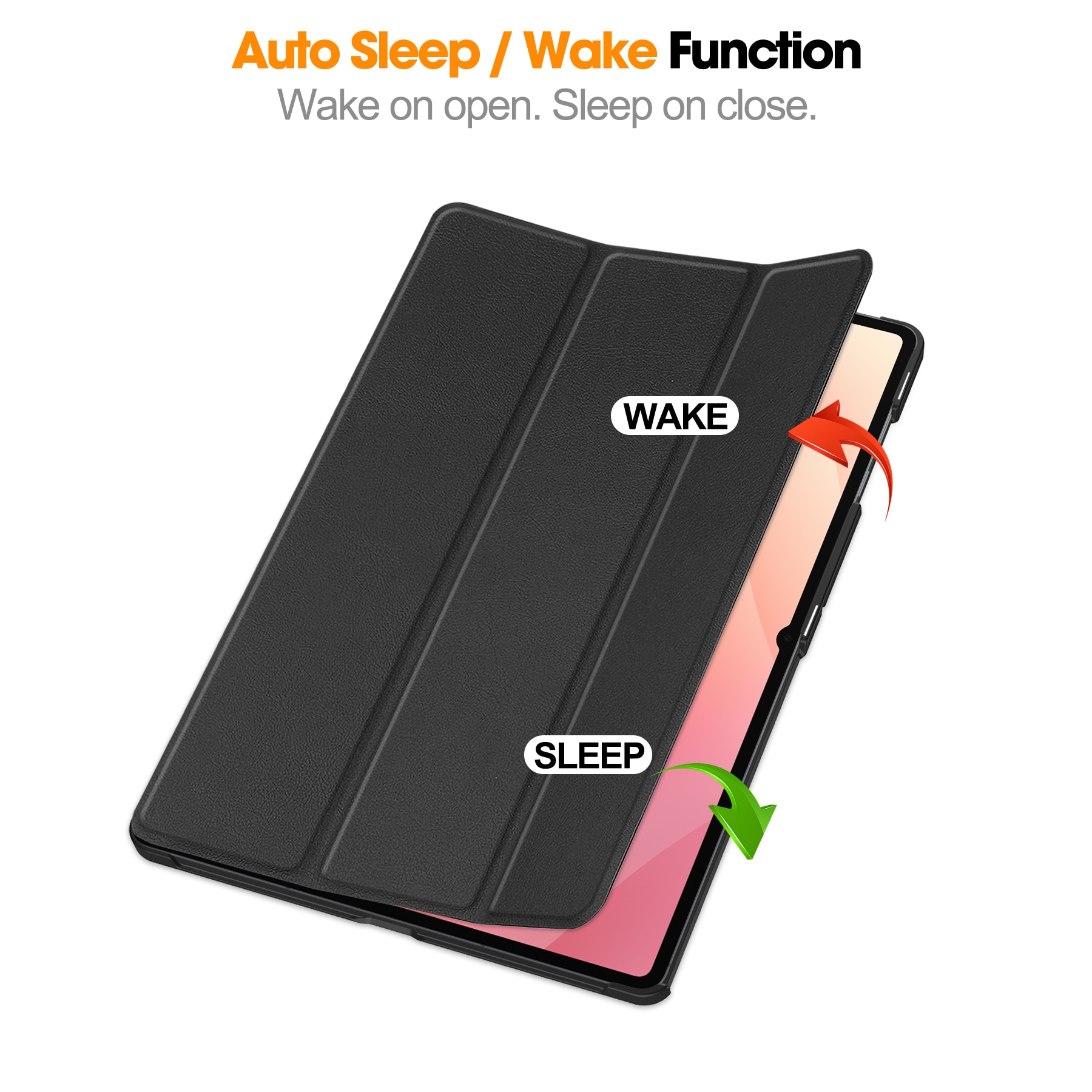 Samsung Galaxy Tab S11 Ultra Tri-Fold Cover Black