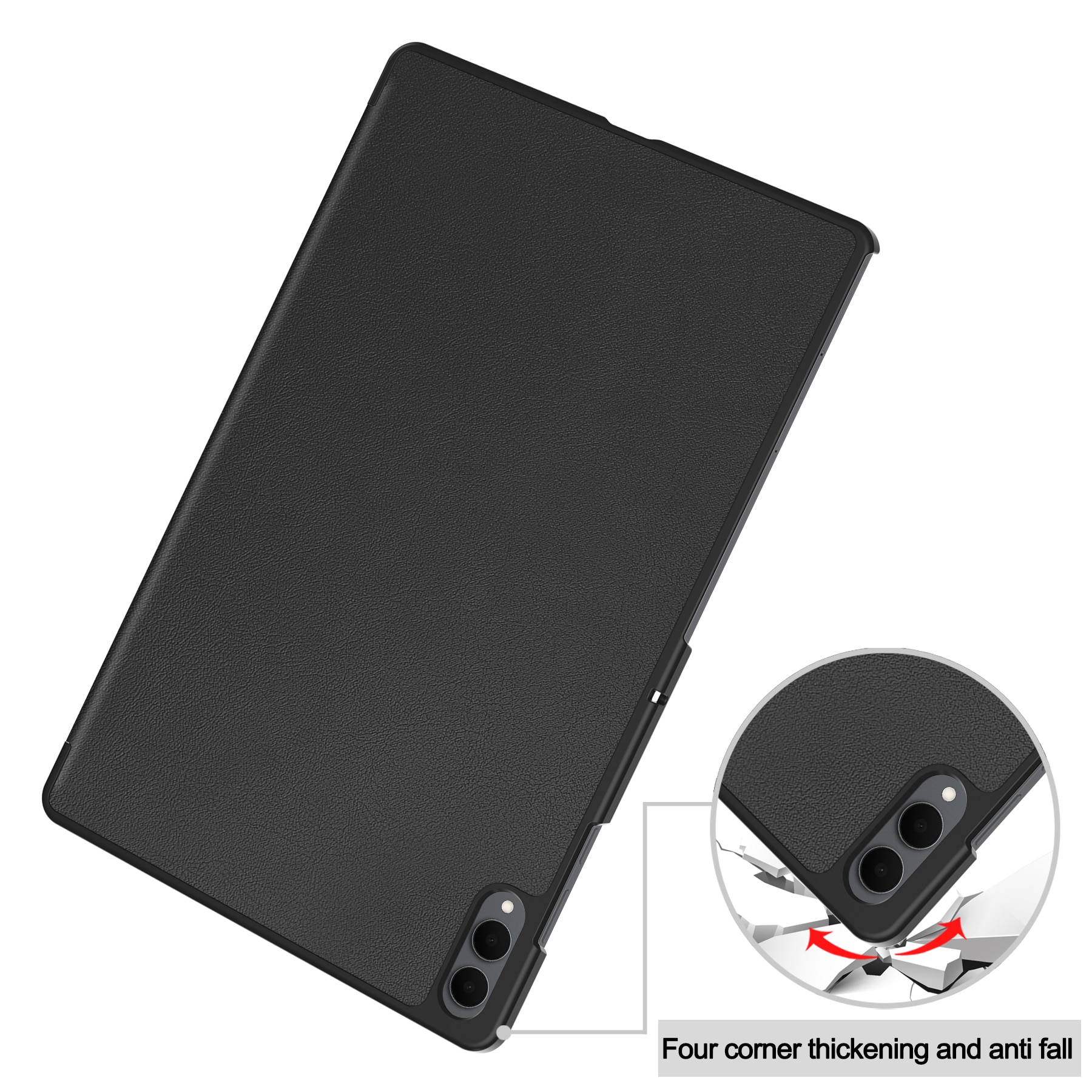 Samsung Galaxy Tab S11 Ultra Tri-Fold Cover Black