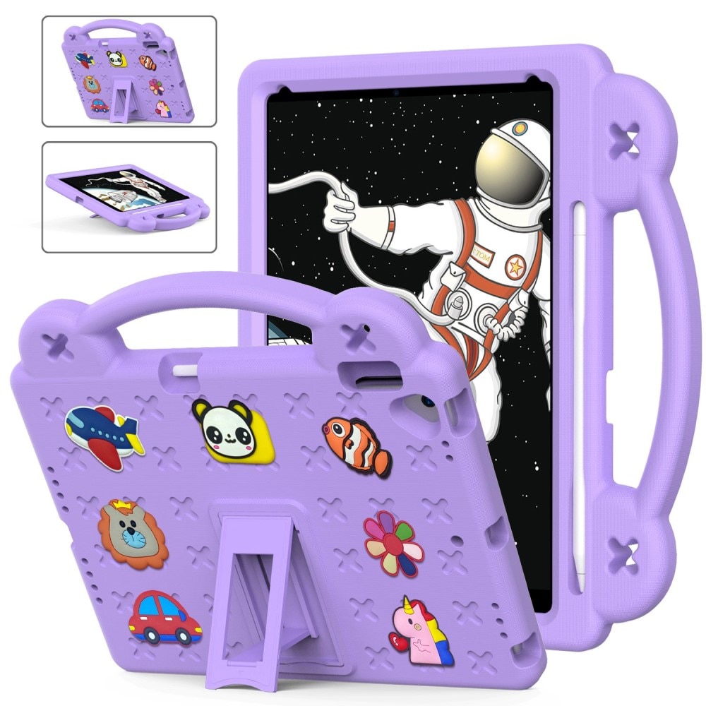 Kickstand Shockproof Case Kids iPad 10.2 2019/2020/2021 Purple
