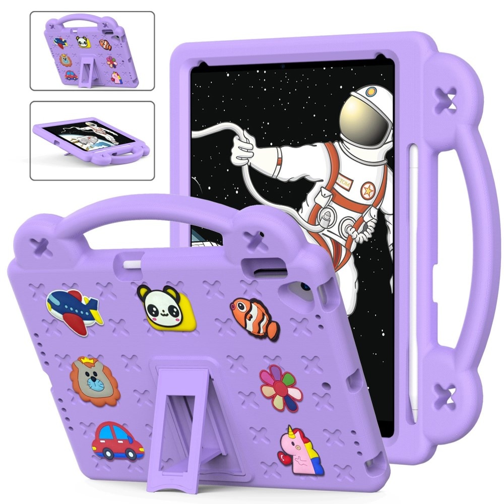 Kickstand Shockproof Case Kids iPad 10.2 8th Gen (2020) Purple