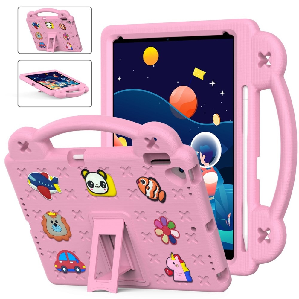 Kickstand Shockproof Case Kids iPad 10.2 2019/2020/2021 Pink