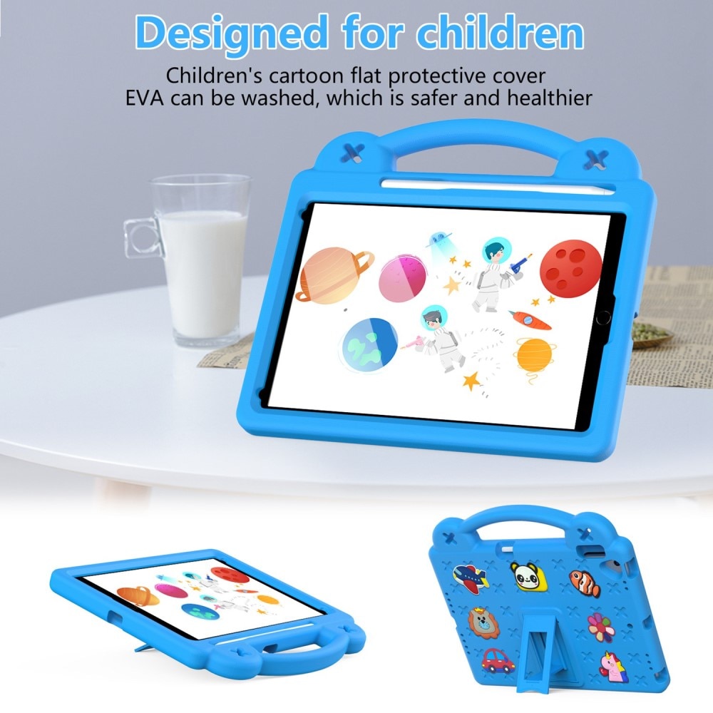Kickstand Shockproof Case Kids iPad 10.2 8th Gen (2020) Blue