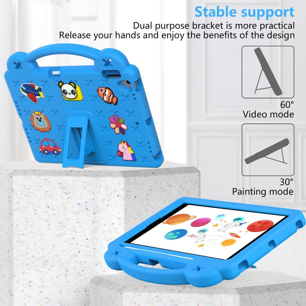 Kickstand Shockproof Case Kids iPad 10.2 9th Gen (2021) Blue