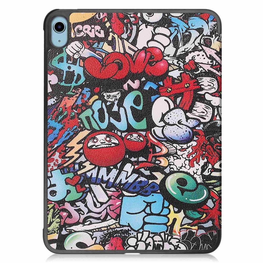 iPad 10.9 10th Gen (2022) Tri-Fold Cover Graffiti