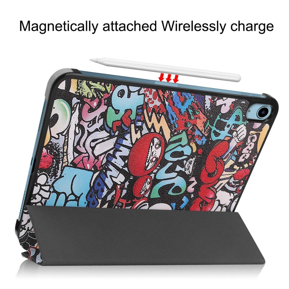 iPad 10.9 10th Gen (2022) Tri-Fold Cover Graffiti