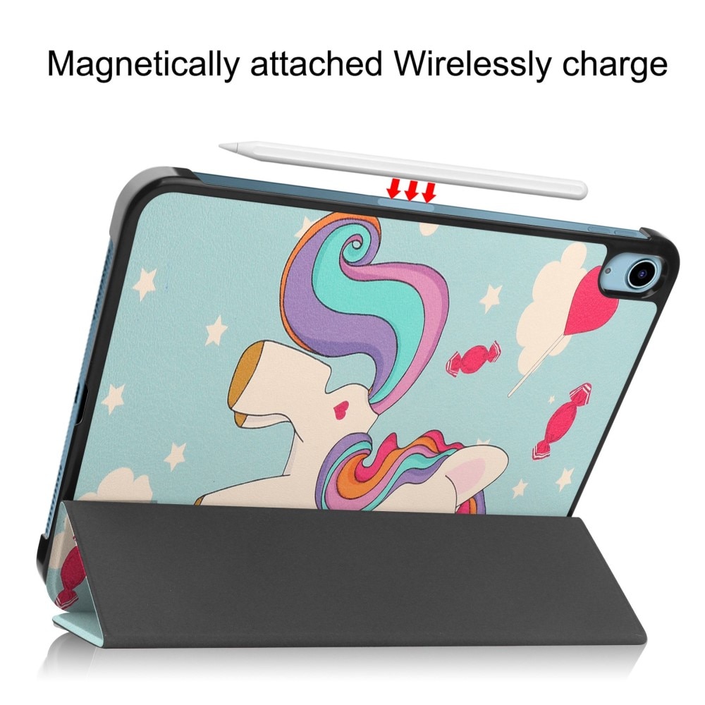 iPad 10.9 10th Gen (2022) Tri-Fold Cover Unicorn