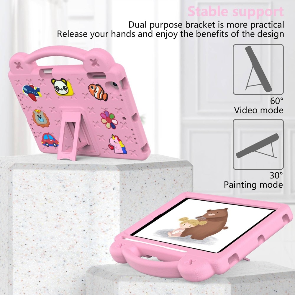 Kickstand Shockproof Case Kids iPad Air 9.7 1st Gen (2013) Pink
