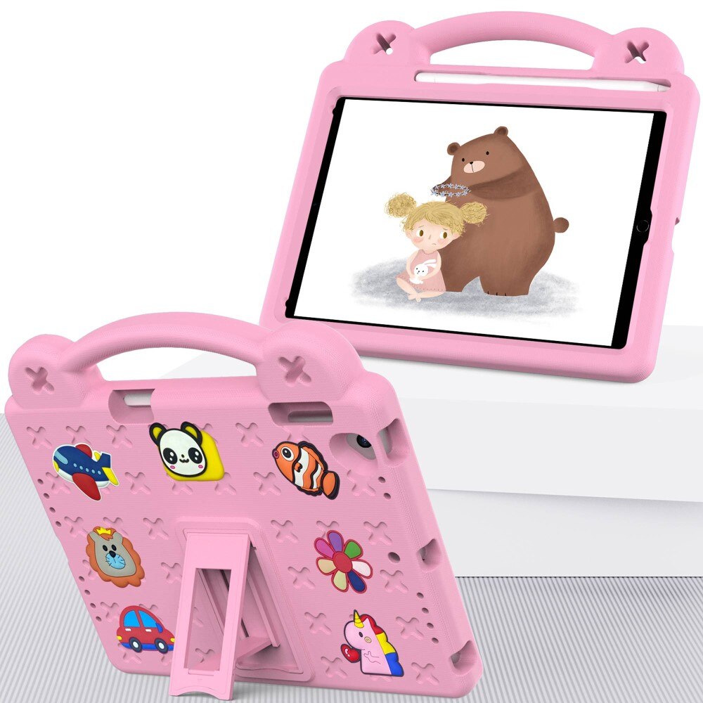 Kickstand Shockproof Case Kids iPad Air 2 9.7 (2014) Pink