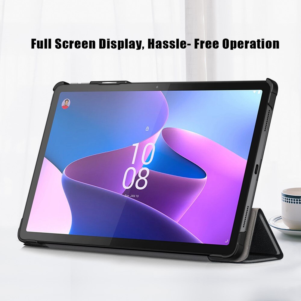 Lenovo Tab P11 Pro Tri-Fold Cover w. Pen-holder Black